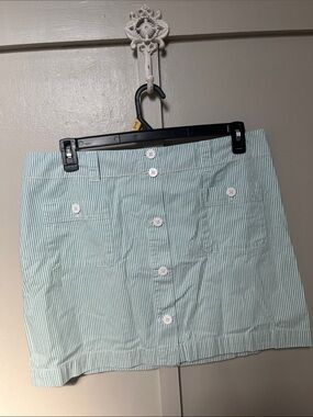 Vineyard Vines Striped Mini Skirt Sz 14